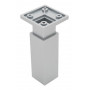 Furniture leg 776 R - Silver