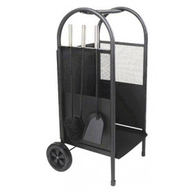 Fa kosár kandalló szerszámokkal LIENBACHER 21.02.756.2