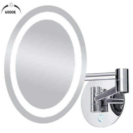 LED Kozmetické zväčšovacie zrkadlo NIMCO ZK 20165-26