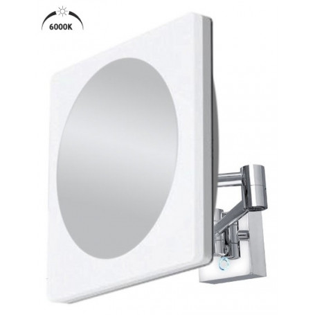 LED Kozmetické zväčšovacie zrkadlo NIMCO ZK 20465P-26