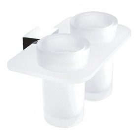 Držiak a dva poháre na zubné kefky IXI NIMCO KIBO Ki X3-58DW-26