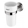 Cup for toothbrushs NIMCO UNIX INOX UNM 13058KN-10