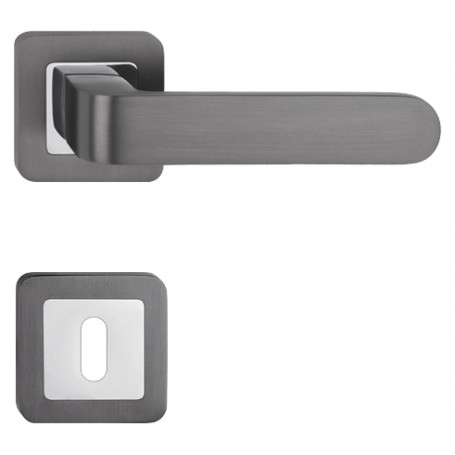 Handle METAL-BUD RIO - HR - OC / G - Polished chrome / graphite