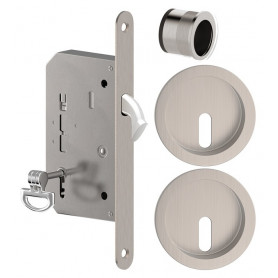 Set for sliding door METAL-BUD - ONS - Brushed nickel