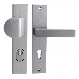 Security handle AXA OMEGA2 - Anodized INOX