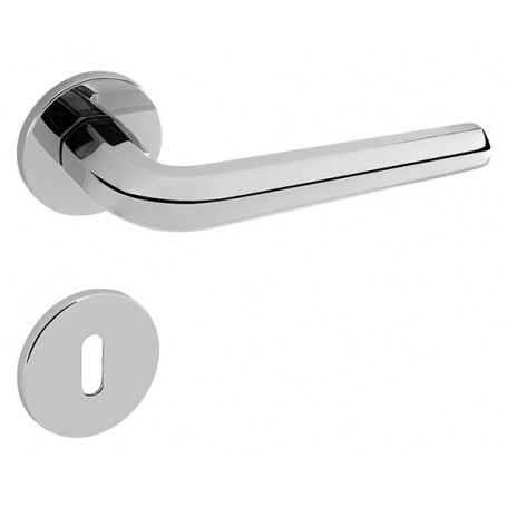 Kilincs TUPAI OKTAGON - R 4160 5S - Fényes króm