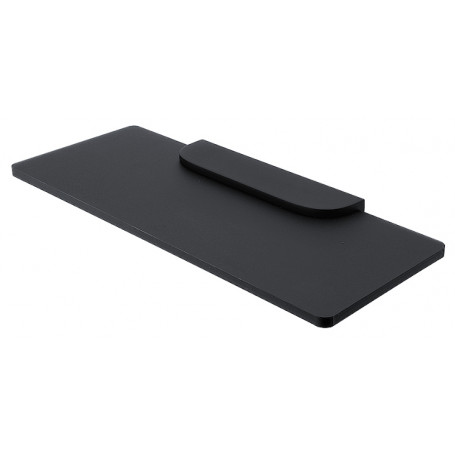 Glass shelf with bracket IXI NIMCO NIKAU BLACK NKC X330-C-90