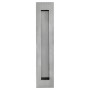 Shell for sliding door TUPAI 2639 - Brushed stainless steel