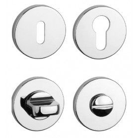 Rosette APRILE - R 7S - Polished chrome