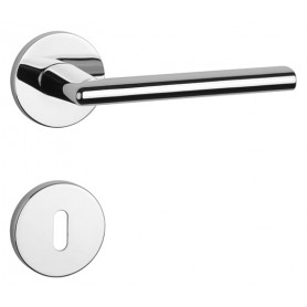 Door handle APRILE KALMIA - R 7S - Polished chrome