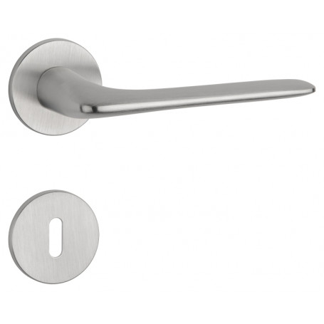 Handle APRILE VIOLA - R 5S - Brushed chrome