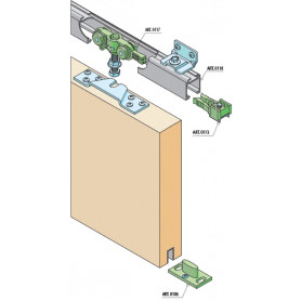 Beschläge für Holzschiebetüren SISCO SISTEM - LEGGERA