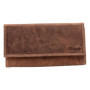 Leather euro wallet MERCUCIO