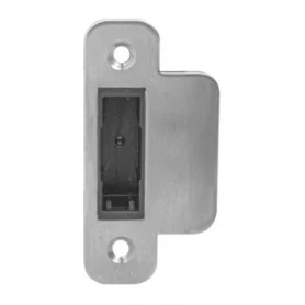 Counterplate for lock UNIQUE R8 - Brushed stainless steel