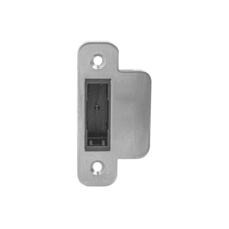 Counterplate for lock UNIQUE R8 - Brushed stainless steel