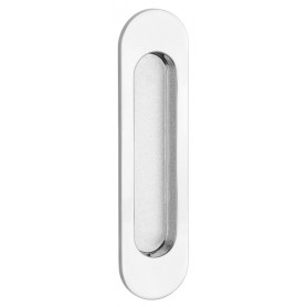 Shell for sliding door APRILE 7040 - Polished chrome