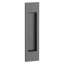Shell for sliding door APRILE 7039 - Black matt