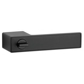Door handle APRILE HEDERA - RT WC - Black matt