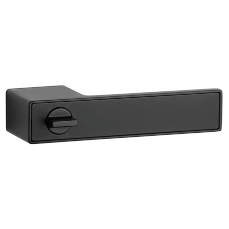 Door handle APRILE HEDERA - RT WC - Black matt