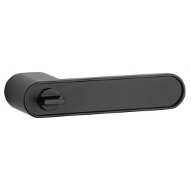 Door handle APRILE GUAVA - RT WC - Black matt