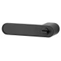 Door handle APRILE GUAVA - RT WC - Black matt
