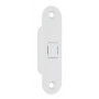 Counterplate for magnetic lock AGB EASY-TOUCH (wood) - White matt
