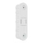 Counterplate for magnetic lock AGB ALU-TOUCH (aluminum) - White matt