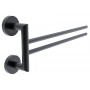 Schwenkbare Handtuchstange NIMCO UNIX BLACK