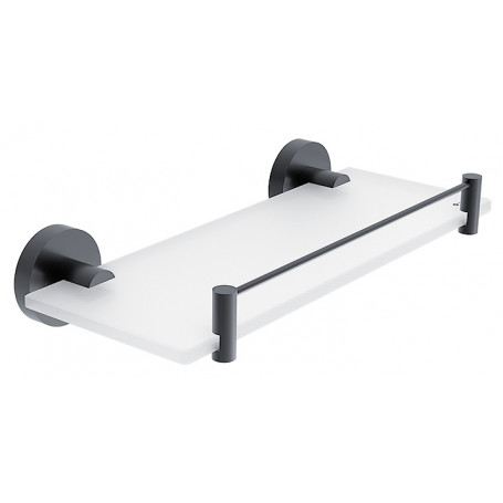 Glasregal und Zaun NIMCO UNIX BLACK 300 mm