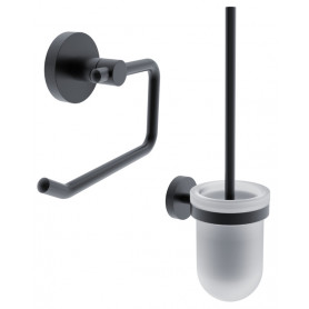 Set of bathroom accessories NIMCO UNIX BLACK