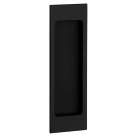 Kagylókilincs tolóajtóhoz szögletes APRILE 240 - Fekete matt