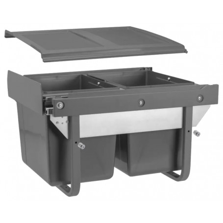Pull out trash bin GTV PRACTI ECO 450 low