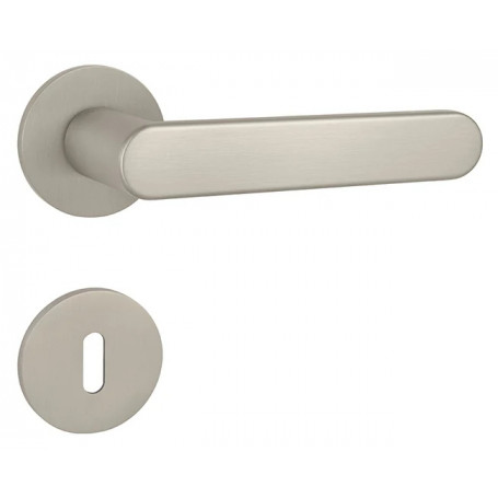 Klika TUPAI ROUND - R 3957 5S - Nikl matný