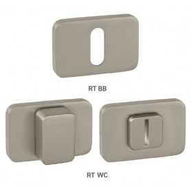 Rozetta MPK - PERFECTA - RT - Nikkel mat