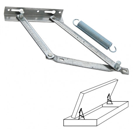 Lift-up bed fitting KP3