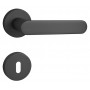 Handle ROUND - R - Black matt