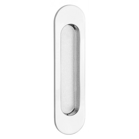 Shell for sliding door MPK 040 - Polished chrome