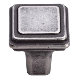 Möbelgriff WYOMING - Antikes Silber