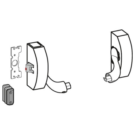 DORMA PHA 2102 F - 1-bodové zaistenie