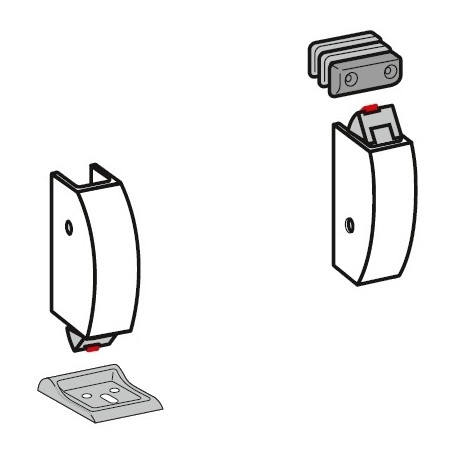 DORMA PHX 03 F - Top and bottom lock combination