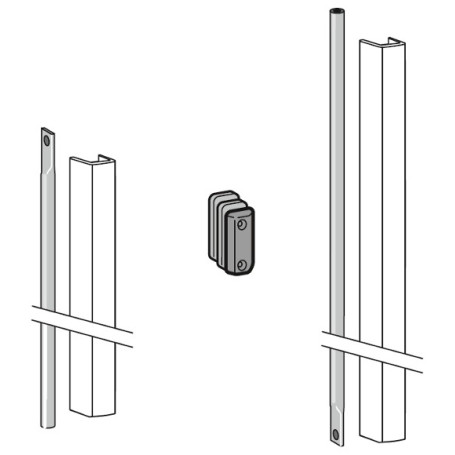 DORMA PHX 05 F - Connecting rod set with cover for door heights up to 3400 mm
