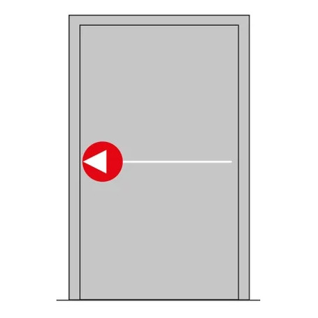 DORMA PHA 1102 Jednobodové horizontálne zaistenie D1/1B