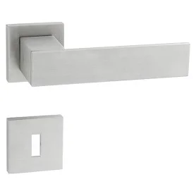 Handle JNF SQUARE - HR - BN - Brushed stainless steel