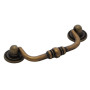 Furniture handle GORGONA - Patina on brass
