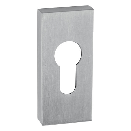 Rosette JNF - UHR - Brushed stainless steel