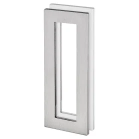 Shell for glass sliding door JNF IN.16.558.A - Brushed stainless steel