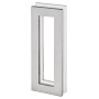 Shell for glass sliding door JNF IN.16.558.A - Brushed stainless steel