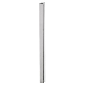 Shell for glass sliding door JNF IN.16.555.A - Brushed stainless steel