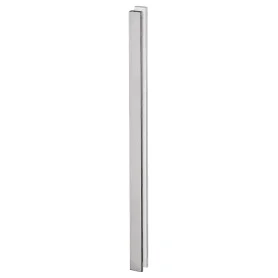 Shell for glass sliding door JNF IN.16.555.A - Brushed stainless steel