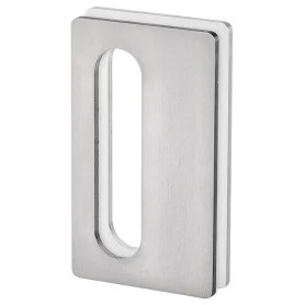 Shell for glass sliding door JNF IN.16.564.A - Brushed stainless steel